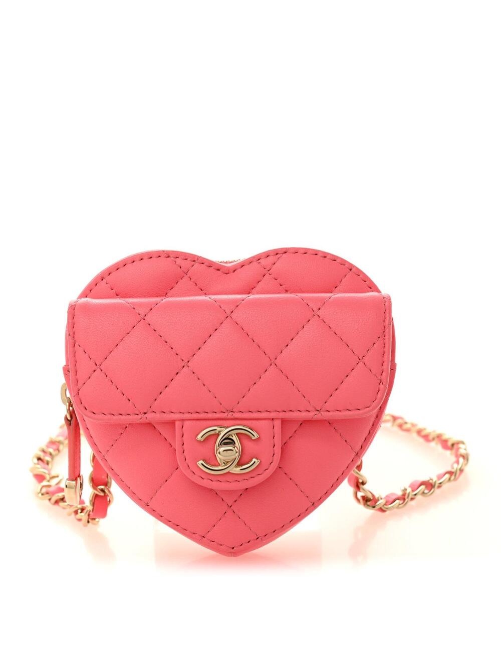 Chanel Lambskin Quilted Cc In Love #328273C34B